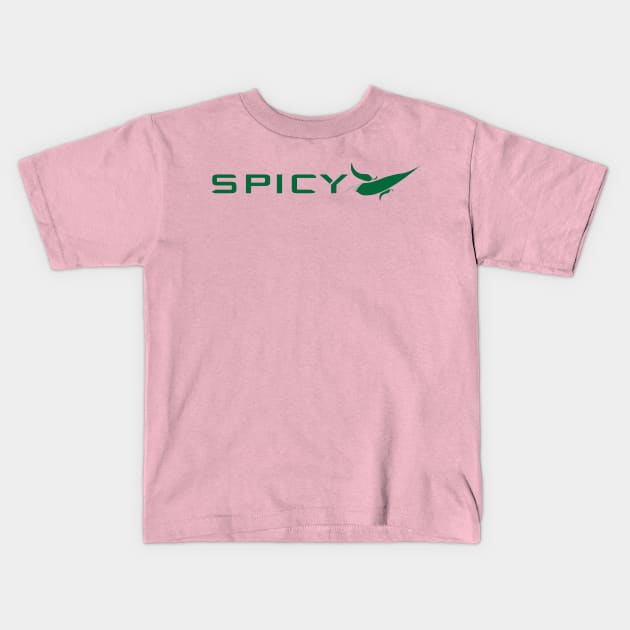 SPICY Kids T-Shirt by Illustratorator